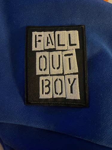 Fall out boy patch emo - fall,
