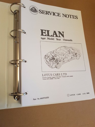 Lotus elan m100 service - ,