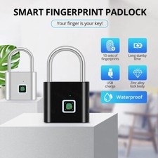 Fingerprint Lock Keyless Waterproof Anti-Theft Smart Lock Fingerprint Padlock