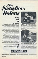 1969 Bolens Ride on Lawn Mower