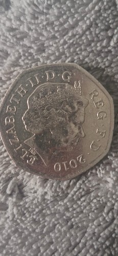 Rare 50p coin - , celebrating