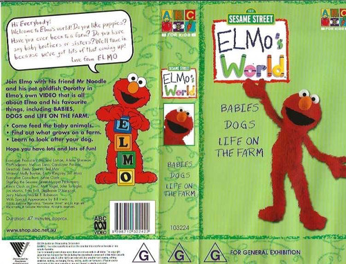 Sesame street elmo world - street,