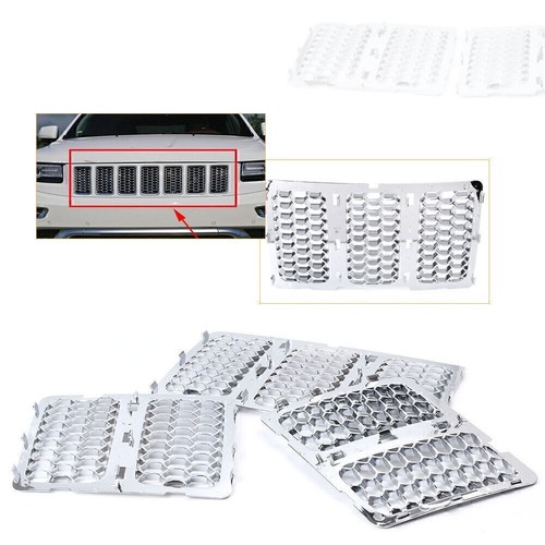 7pcs front upper - 7pcs, grille