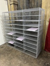 Wire Mesh Mail Letter Sorting Storage Unit Pigeon Hole FREE MCR DELIVERY