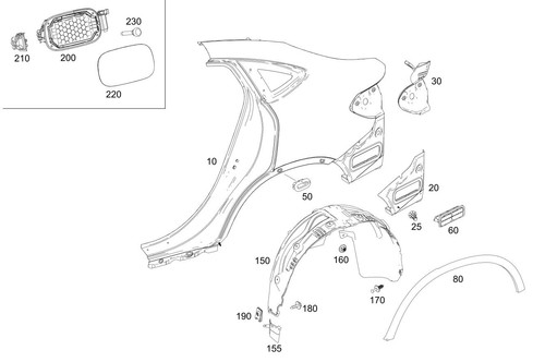 Mercedes benz genuine wheel - genuine,