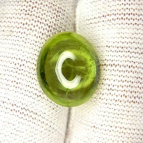4ct rare neon green point - 6.4ct,