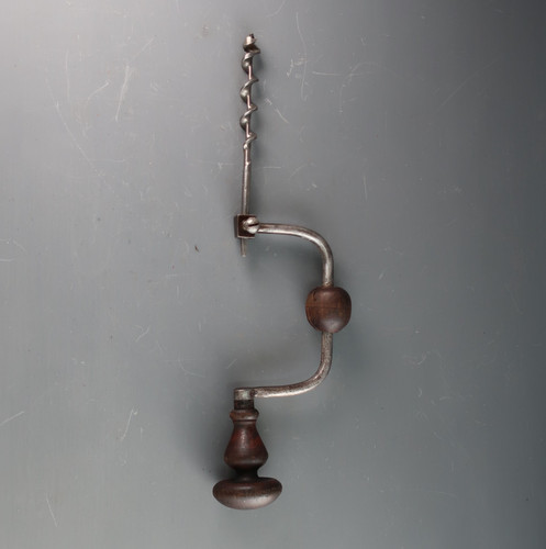 Antique carpentry penny bit - penny,