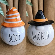 2 Rae Dunn Halloween Candles