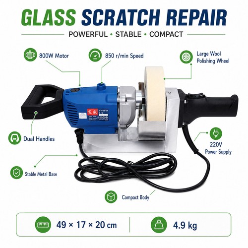 800w glass polishing machine - 800w,