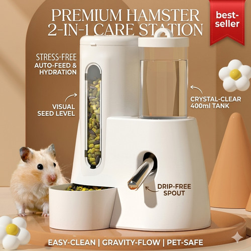 Hamster water feeder automatic - hamster,