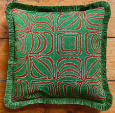 Liberty Style Fringed Green