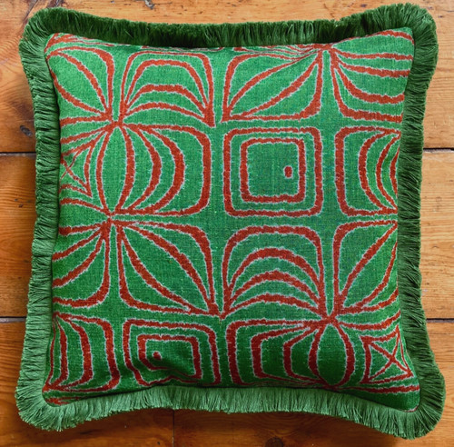Liberty style fringed green - liberty,