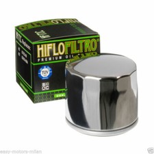 HIFLO CHROME OIL FILTER HARLEY