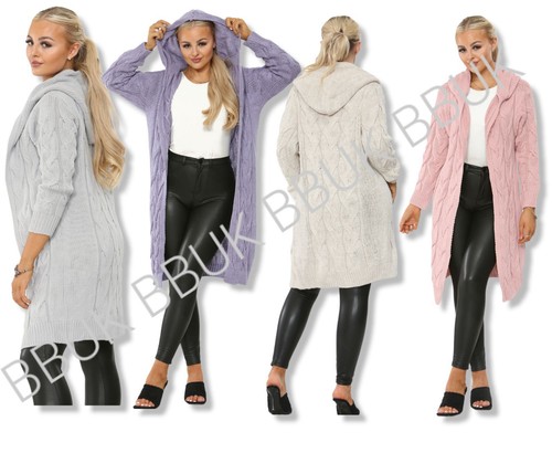 Womens ladies chunky cable - womens,