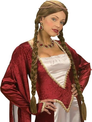 Ladies renaissance queen wig - ladies,