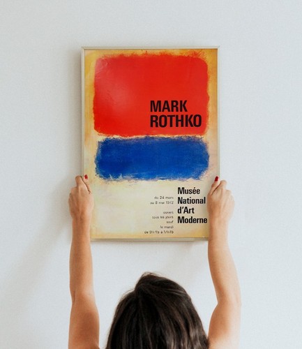 Mark rothko 1972 poster print - poster,