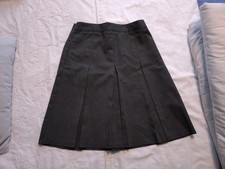 M&S Girls School Skirt. Dark