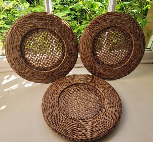 Caspari woven rattan - 3,
