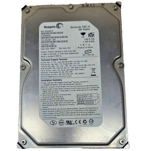 Tested seagate barracuda - tested,