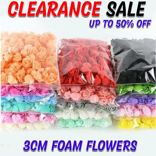 500pcs foam roses 3cm - roses,