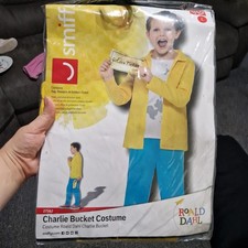 Charlie bucket willy wonka kids 10-12 costume  Halloween book day #Y2