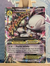 M Mewtwo EX Holo | 64/162 | XY Breakthrough | Pokemon Card TCG