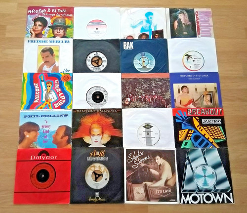 Records job lot 7 vinyl - 20,