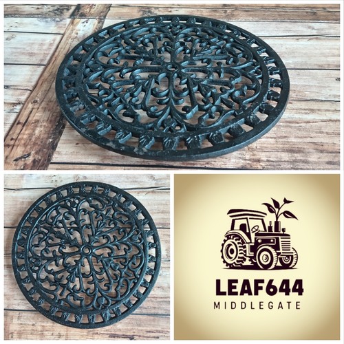 Cast iron trivet - iron, metal