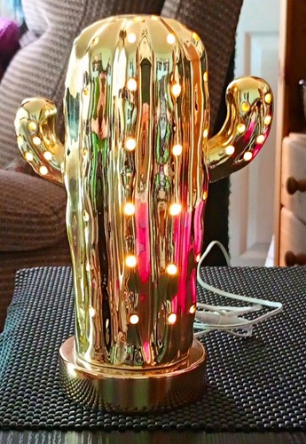 Retro look kitsch gold - look, cactus