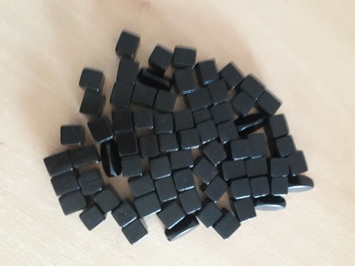 1960 era black tokens - era, for