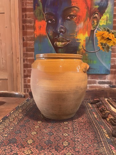 French confit pot - french, glaze