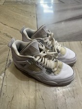 Nike Air Jordan IV 4 Retro Pure Money White Silver 308497-100 Size UK 7 EU 41