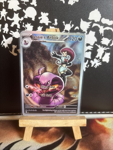Jessie arbok pokemon card - jessie, &