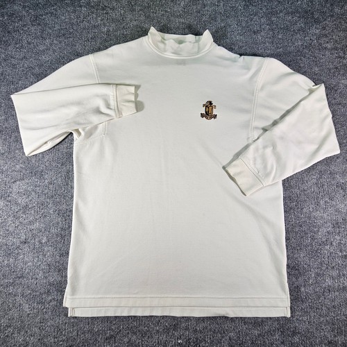Footjoy mens white mock - white,