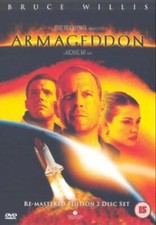 Armageddon DVD (1999) Bruce Willis, Bay (DIR) cert 12 FREE Shipping, Save £s