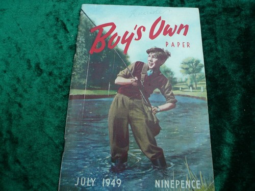 Vintage boys own paper - vintage,