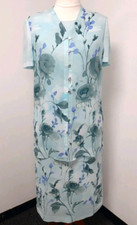 Jacques Vert Wedding Guest Formal Outfit Chiffon Dress Jacket Set UK 16 Summer