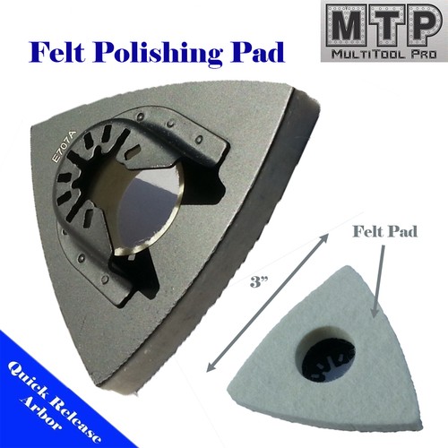 Wool polishing pad - 3",