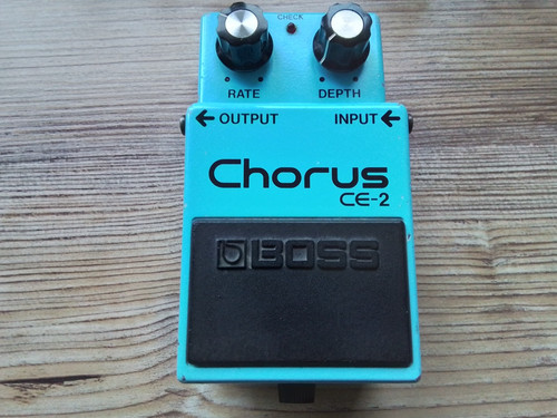 Boss chorus pedal - boss, 1983