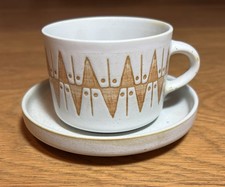 Rare Ambleside Pottery Cup & Saucer  ‘Ambleside’ underside cup + S.P. initials