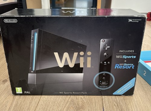 Nintendo wii black - black, edition