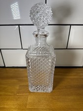 Vintage Cut Glass Whisky