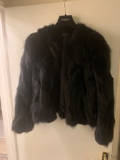 Joseph luxurious Black Arctic Fox spectacular, stunning  fur 10/12 jacket coat