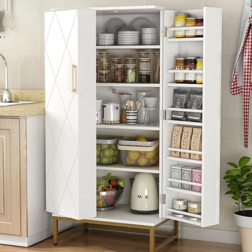 Freestanding kitchen pantry - freestanding,