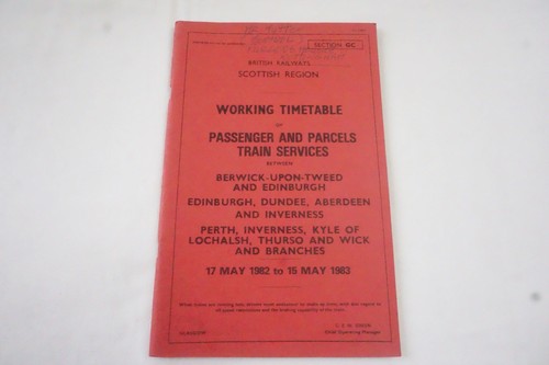1982 scottish region - scottish,