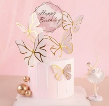 Ballerina Cake Topper Pink