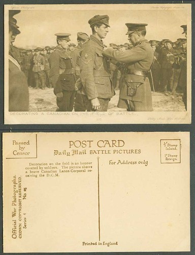 Ww1 daily mail old postcard - old,