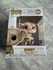 Toby Jones Signed Harry Potter Dobby Funko With Rare Quote - SWAU Authenticated!