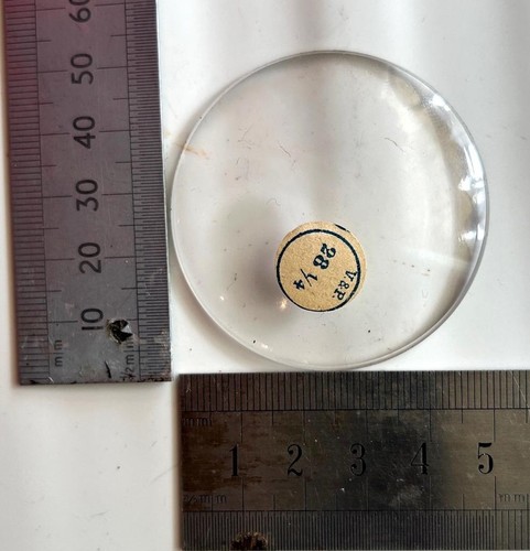 Verge fusee pocket watch glass - watch,