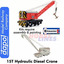 15 TON DIESEL CRANE Model Railway KitMaster OO Gauge Kit Dapol C028